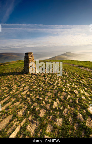 Mam Tor Edale Valley DERBYSHIRE REGNO UNITO Foto Stock