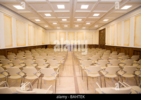 Svuotare sala riunioni Foto Stock