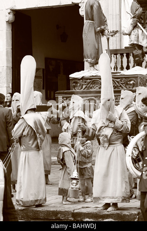 Settimana Santa processione, Tunja, Boyacá, Colombia, Sud America Foto Stock