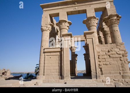 Il Tempio di Philae Aswan Egitto 2009 Foto Stock