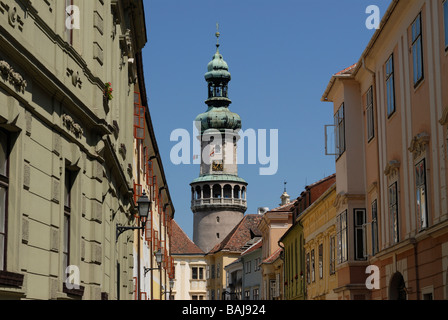 La Torre del Fuoco a Sopron Ungheria Europa Foto Stock