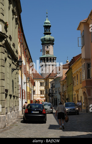 La Torre del Fuoco a Sopron Ungheria Europa Foto Stock