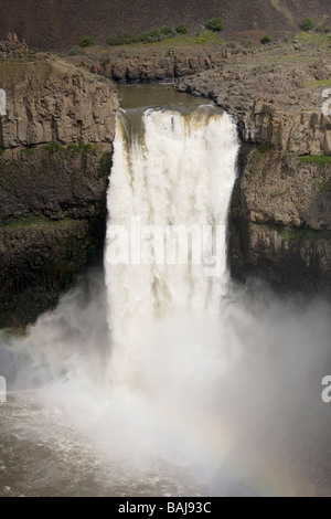 Il Palouse cade goccia circa 200 piedi a Palouse River Canyon a circa 6 miglia a monte del fiume Snake. Foto Stock