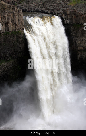 Il Palouse cade goccia circa 200 piedi a Palouse River Canyon a circa 6 miglia a monte del fiume Snake. Foto Stock