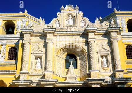 Guatemala, Sacatepequez Reparto, Antigua, la Settimana Santa processione, Pasqua Foto Stock