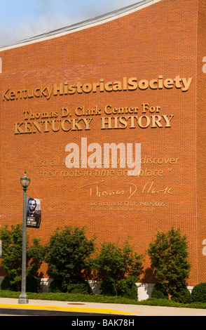 Thomas D. Clarke Centro per il Kentucky Storia Francoforte Kentucky Foto Stock