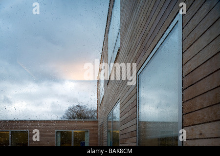 Giardini gracefield customer center daylight dettagli esterni Foto Stock