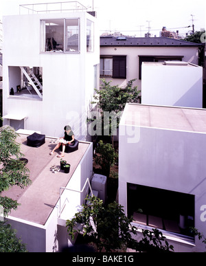 MORIYAMA HOUSE, Ryue Nishizawa, TOKYO, GIAPPONE Foto Stock