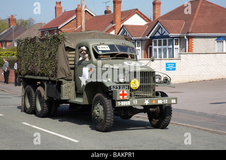 Camion dell'esercito Foto Stock