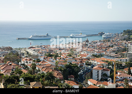 Funchal madeira Foto Stock