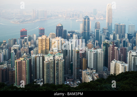 Hong kong cityscape Foto Stock