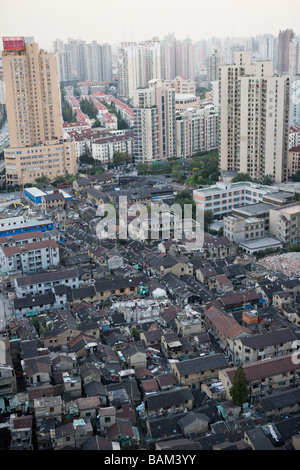 Paesaggio urbano di Shanghai Foto Stock