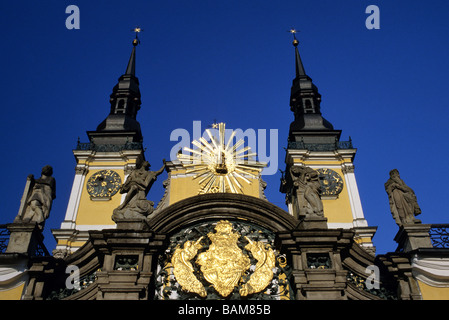 La Polonia, Regione Warmian-Masurian, Swieta Lipka, gesuita edificio conventuale con lo stile barocco della fine del XVIII secolo Foto Stock