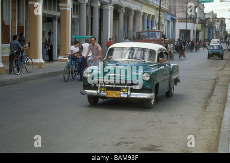 Strade di Cuba Ciego de Avila Cuba Foto Stock