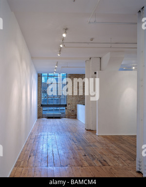 Purdy Hicks Gallery di Londra, Regno Unito, architetto sconosciuto, Purdy hicks gallery complessiva vista interna. Foto Stock