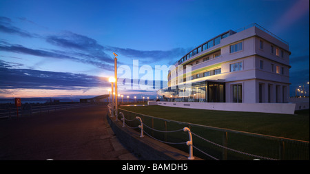 MIDLAND HOTEL, Oliver Hill (restauro da Urban Splash), MORECAMBE, Regno Unito Foto Stock