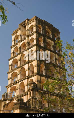 Royal Palace torre di avvistamento Thanjavur Tamil Nadu India Foto Stock