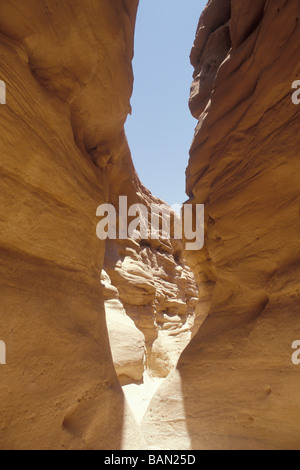 Canyon Colorato il Sinai Egitto Foto Stock