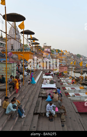 Varanasi Benares Uttar Pradesh, India Foto Stock