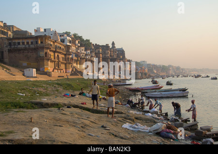 Varanasi Benares Uttar Pradesh, India Foto Stock