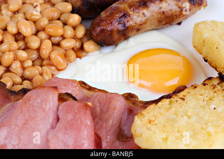 Inglese colazione cotta Foto Stock
