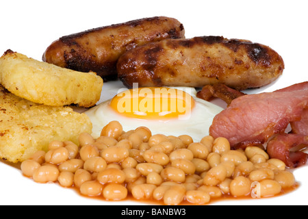 Inglese colazione cotta Foto Stock