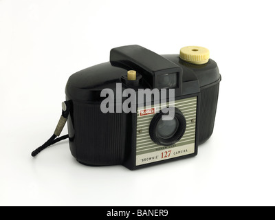 Brownie Kodak fotocamera 127 circa nel 1960 Foto Stock