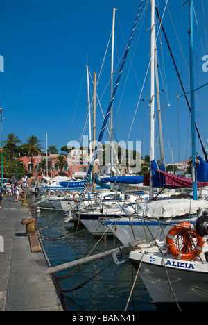 Ischia Porto, Ischia, Riviera Napoletana, Italia Foto Stock