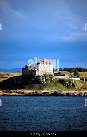 Castello di Duart sull'Isle of Mull Foto Stock