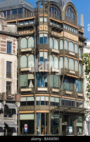 Ex Old England shop Montagne de la Cour street Brabante Bruxelles Belgio Foto Stock