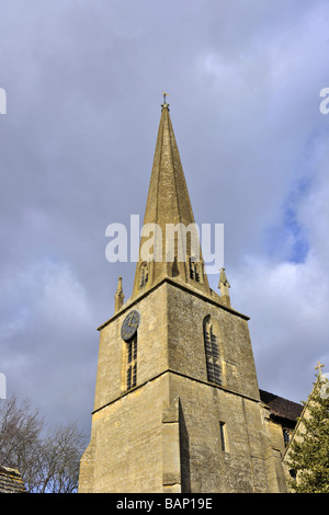 Mickleton chiesa vicino a chipping camden cotswolds Foto Stock