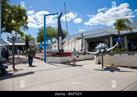 Tarpon Springs Florida Seaport USA greco tradizionale industria in spugna Foto Stock