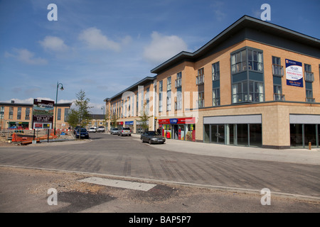 Nuovo sviluppo commerciale all'Hampton Inn Peterborough Foto Stock