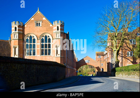 Marlborough College di uno dei più famosi inglese scuole pubbliche nel mercato comune di Marlborough Wiltshire, Inghilterra REGNO UNITO Foto Stock