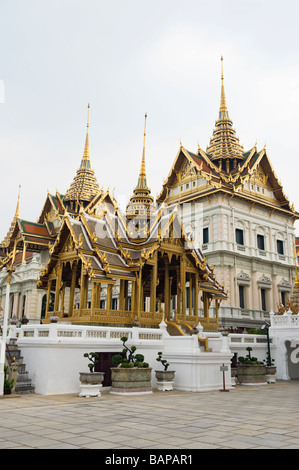 Chakri Mahaprasad Hall, il Grand Palace, Bangkok, Thailandia. Foto Stock