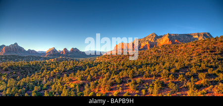 Arizona Red Rocks prima del tramonto Foto Stock