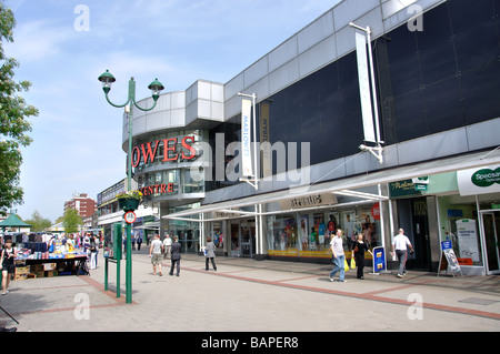 Marlowes Shopping Centre, High Street, Hemel Hempstead, Hertfordshire, England, Regno Unito Foto Stock