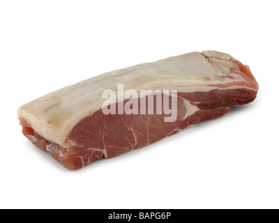 Unsliced back bacon Foto Stock