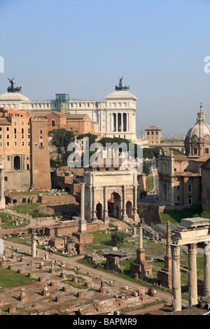 Italia Lazio Roma Foro romano Foto Stock