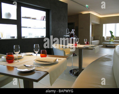 First Class Lounge di Air France La Premiere all'Aeroporto Charles de Gaulle di Parigi Foto Stock