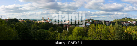 Panorama di Vilnius Foto Stock
