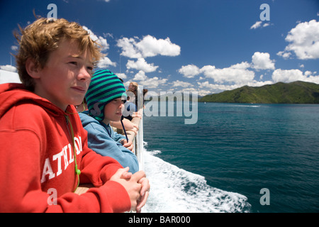 Traghetto Inter Island in Nuova Zelanda Foto Stock