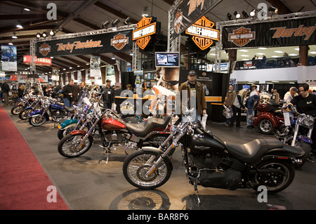 Vancouver Motorcycle Show 2009 a Tradex Exhibition Centre, Abbotsford, British Columbia, Canada Foto Stock