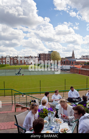 Queen's Club, West Kensington, London, England, Regno Unito Foto Stock