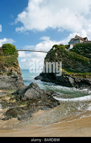 Newquay in Cornovaglia, Inghilterra. Foto Stock