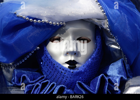 Carnevale veneziano maschera Carnevale Venezia Italia Foto Stock