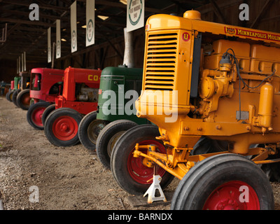 Trattori antichi Foto Stock