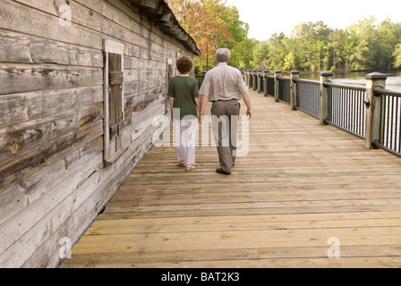 Conway River Walk South Carolina USA Foto Stock