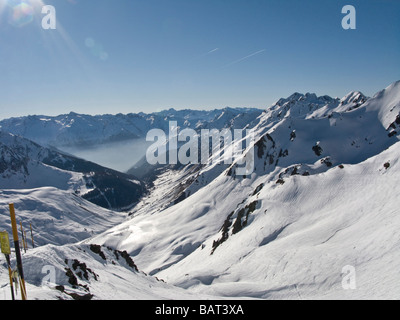 Tourmalet montagne dei Pirenei, Francia Foto Stock