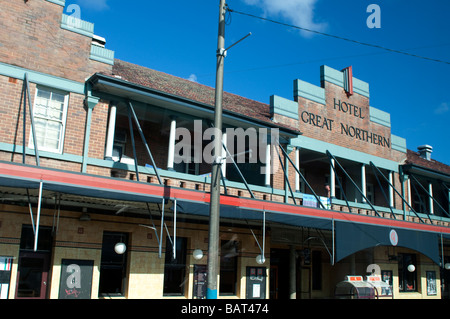 Hotel su Jonson Street Byron Bay NSW Australia Foto Stock